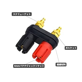 【名作】CONNECTERS （コネクターズ）/ アームキルティングPコート Amazon | WMYCONGCONG バインディングポスト端子コネクタ